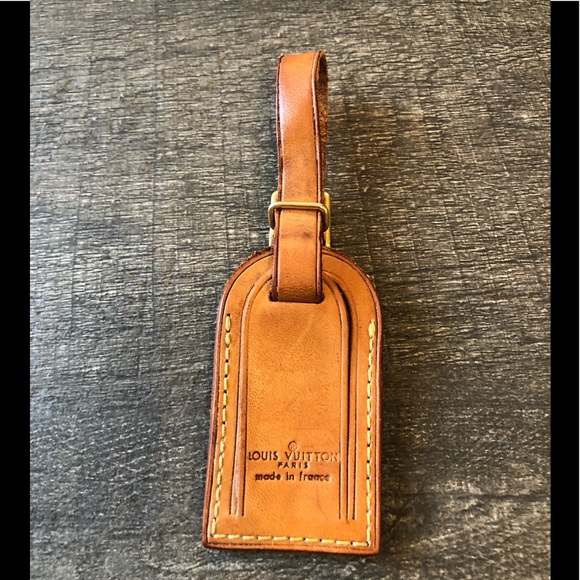 louis vuitton luggage tag